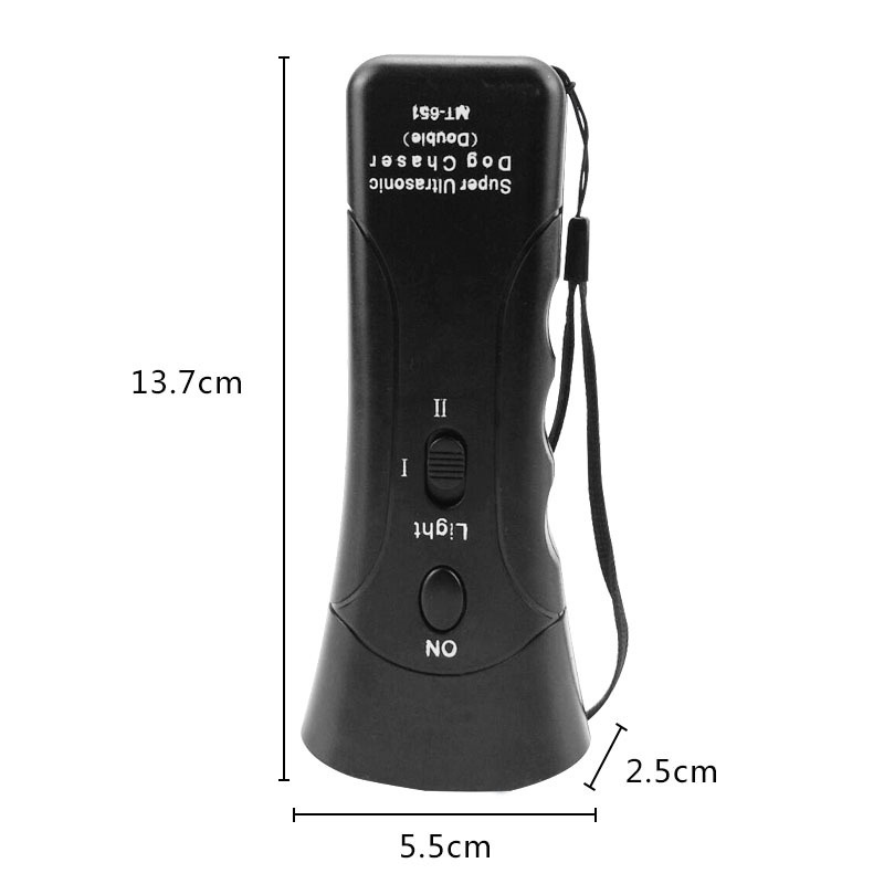 3-in-1 Anti Barking Dog Training Device Ultrasonic Dog Training Repeller LED Flashlight - Image 7