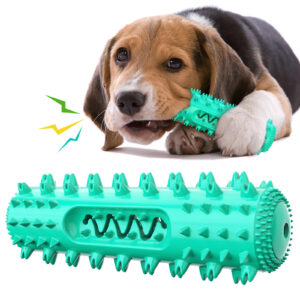 Vocal Pet Dog Teething Stick Cleaning Dog Toothbrush