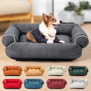 Cat & Puppy Sofa Bed Pet House Winter Warm Beds Cushion