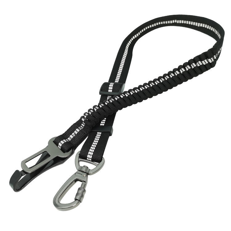 Pet Supplies Dog Reflective Buffer Retractable Car Seat Belt - Image 6