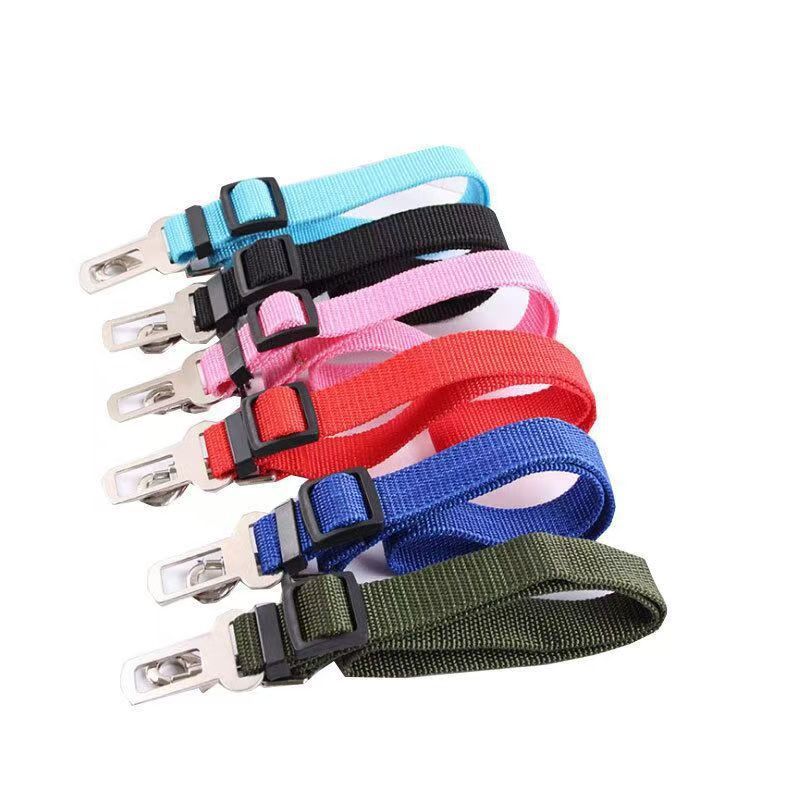 Pet Supplies Dog Car Dog Seat Belt Harness Leash Dog Collar Adjustable Seatbelt Leash For Small Medium Dog Traveling Accessories - Image 10