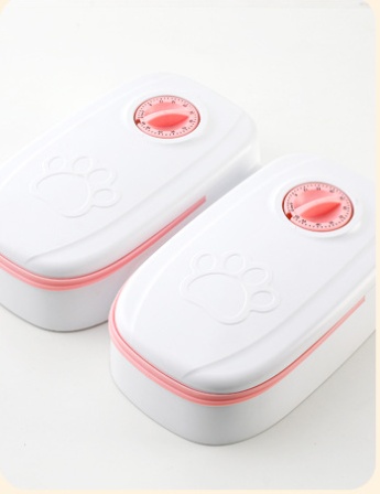 Automatic Pet Feeder Smart Food Dispenser For Cats Dogs Timer Stainless Steel Bowl Auto Dog Cat Pet Feeding Pets Supplies - Image 4