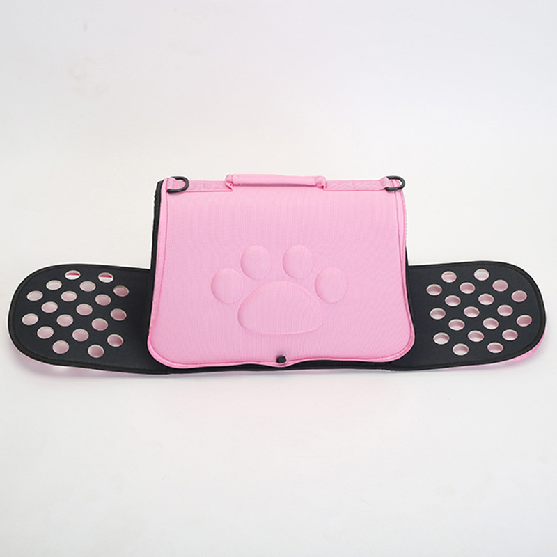 Solid color footprint EVA pet folding bag - Image 3