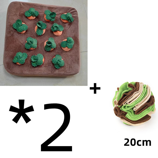 Pet Dog Toys Carrot Plush Toy Vegetable Chew Toy For Dogs Snuffle Mat For Dogs Cats Durable Chew Puppy Toy Dogs Accessories - Image 8