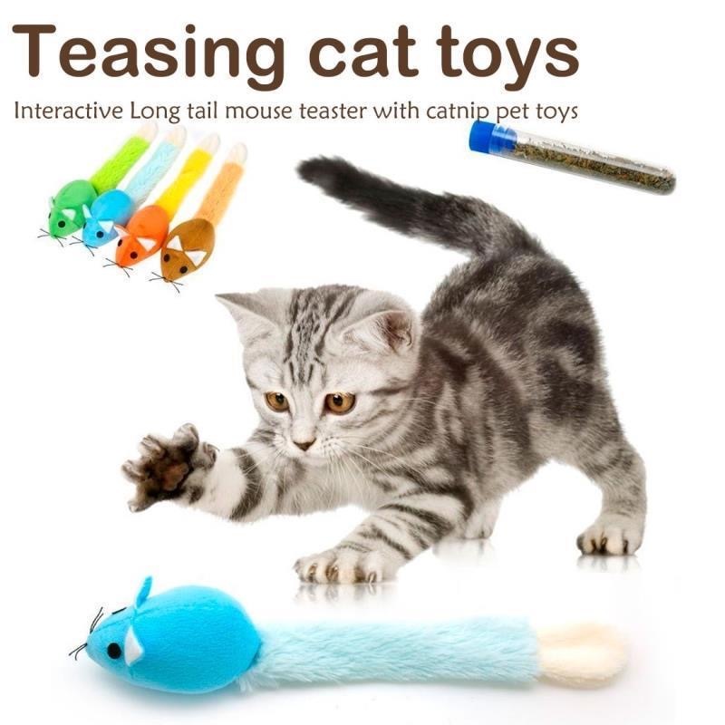 Funny Cat Toys Mouse Training Funny Playing Toys Interactive Pets Products